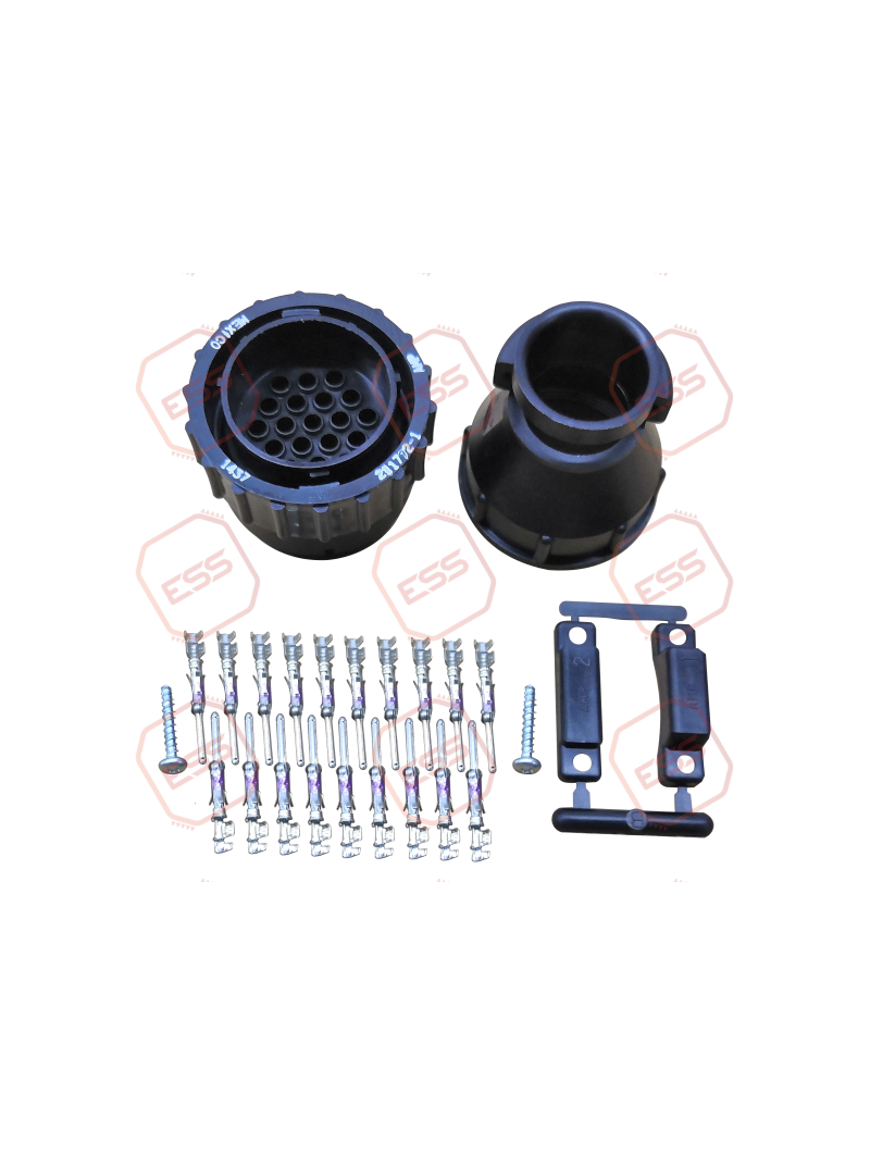 uP Series, 19 Pin Plug Kit (Circular Black)